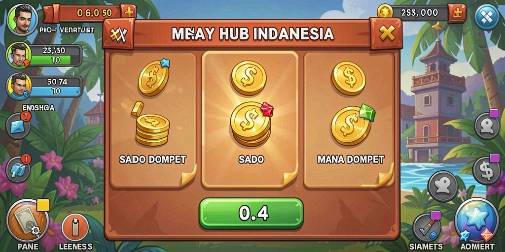 Fitur interaktif yang mengajak pemain untuk berkompetisi.
