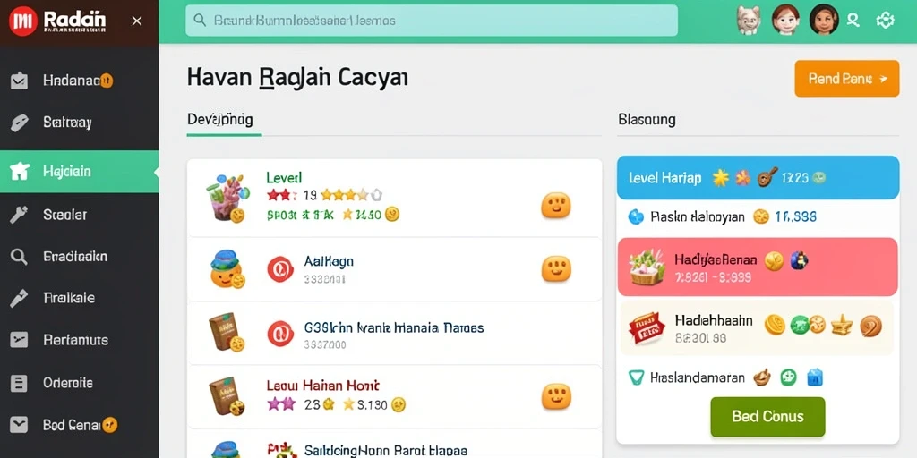 Kompetisi seru dengan teman-teman dalam mode multiplayer.