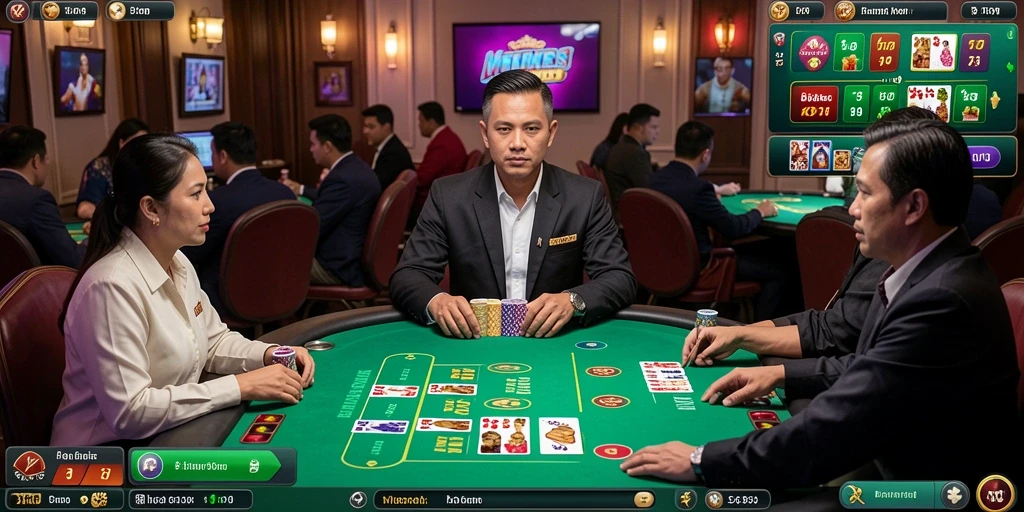 Tampilan mode multiplayer yang memungkinkan interaksi antar pemain.
