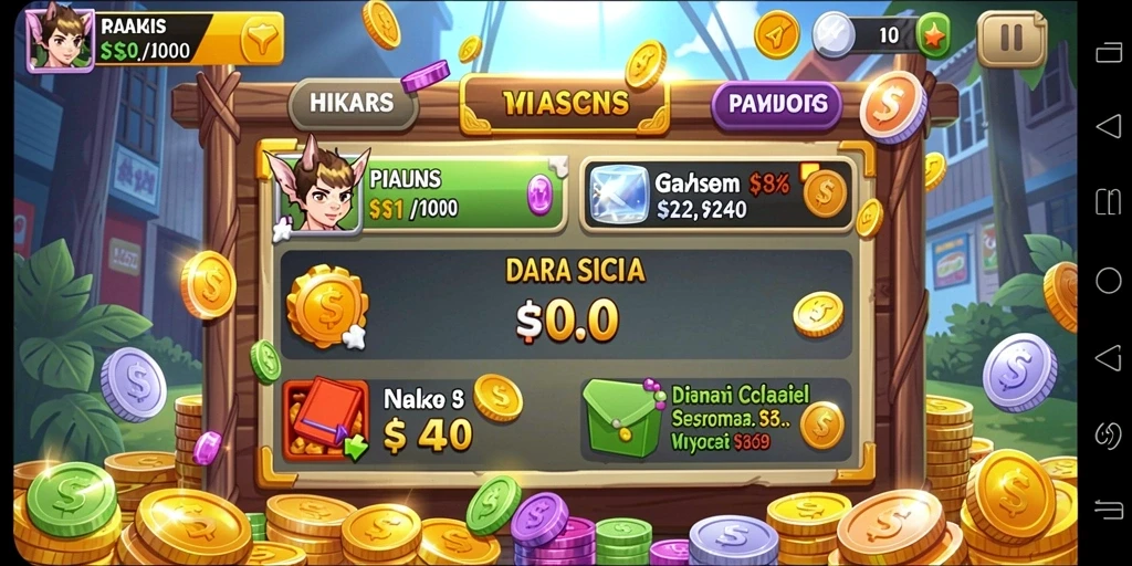 Penawaran bonus dan promosi yang menggiurkan.