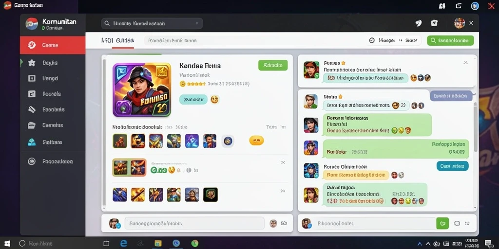 Fitur multiplayer yang memungkinkan bermain bersama teman.
