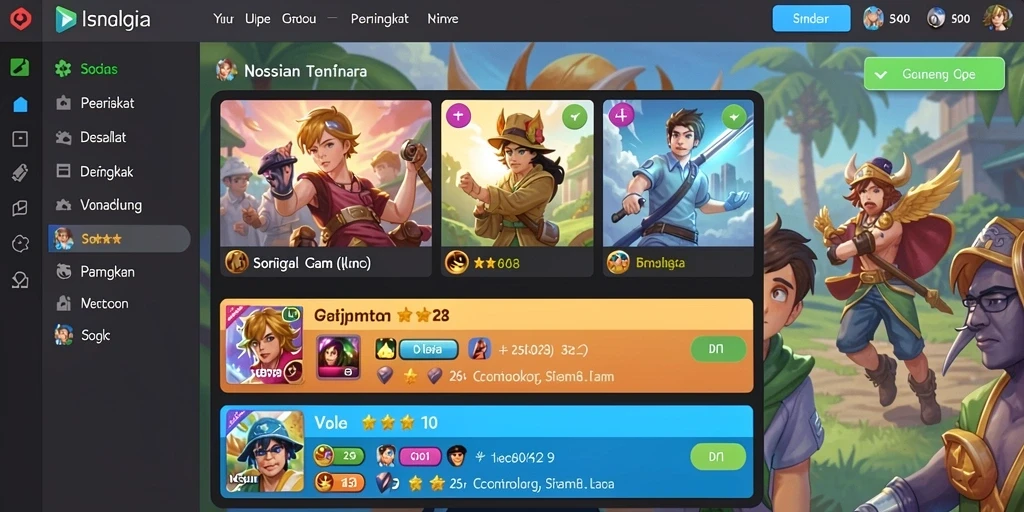 Fitur bonus yang menarik dengan banyak kesempatan menang.