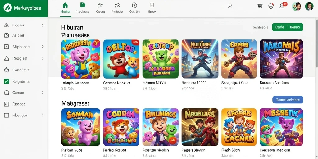 Level yang menantang dan penuh petualangan.