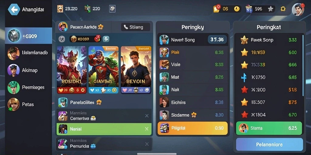 Mode multiplayer yang seru dan interaktif.