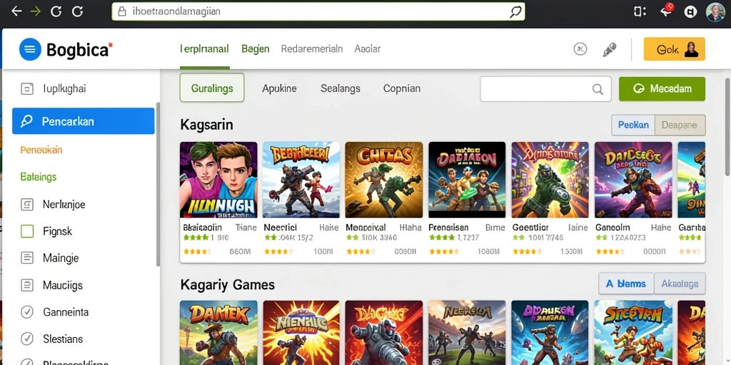 Tampilan antarmuka pengguna yang intuitif dan menarik.