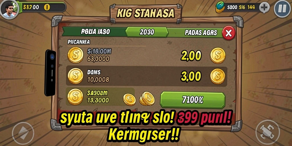 Fitur sistem reward yang menguntungkan bagi pemain.
